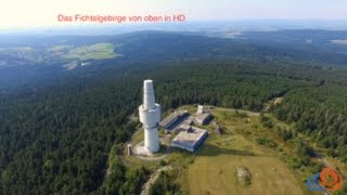 Das Fichtelgebirge von oben | Droneflight over Fichtel-Mountains