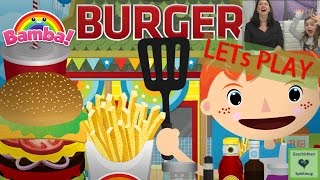 Let’s Play BAMBA BURGER ? Lustige App für Kinder ? Geschichten und Spielzeug Kinderkanal