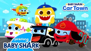 Baby Shark's Favorite Car Toys All Around!⎪ Car Videos, Games for Kids⎪"Baby Shark Car Town" App