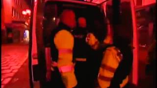 "I didn't call you baldy, baldy!" Arrest for not giving name. (Funny)
