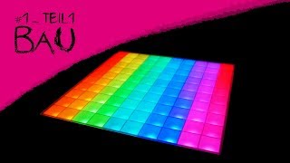[#1-Teil1] Selber bauen: Interaktiver 100-Pixel WS2812/WS2811 RGB LED-Tisch - Arduino | LedON