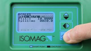 Electromagnetic flowmeter FLOWIZ MV - How to set the flow rate, full scale and 4..20 mA range?