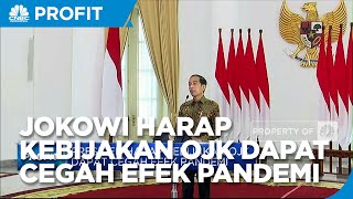 Jokowi harap kebijakan OJK dapat cegah efek pandemi