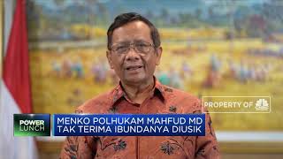 Mahfud MD Geram Rumah Ibunda nya Dikepung Massa