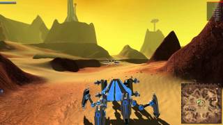 ROBOCRAFT: Shielded Walker!  NEW LEGS AND GUNS!
