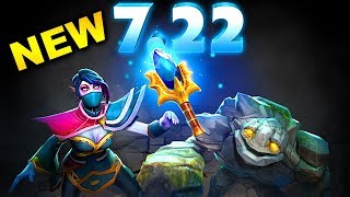 7.22 NEW PATCH DOTA 2 - BIGGEST BEST CHANGES DOTA 2