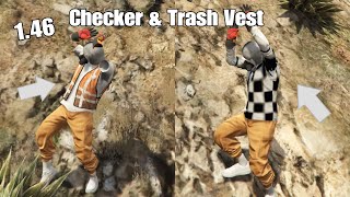 How to get TRASHMAN VEST & CHECKER Outfit - GTA V 1.46