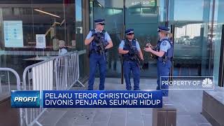 Pelaku Teror Christchurch Divonis Penjara Seumur Hidup