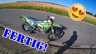Vorbereitung für Strecke | Husqvarna Te300i