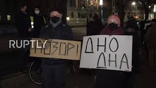 Germany: Protesters rally against Russia's decision to close human rights organisation