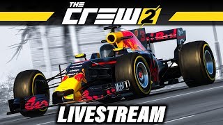 RED BULL RB13 F1 WAGEN! | THE CREW 2 #2 Live Let's Play Deutsch | Livestream German Gameplay
