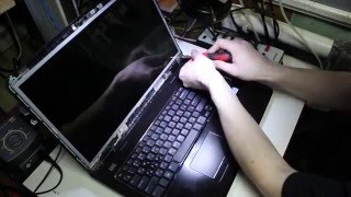 116 Запарился, чуть не спалил ноутбук Dell. Диагностика и ремонт ноутбука с проблемой матрицы.