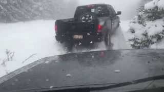 Dodge RAM deep snow