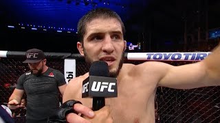 Ислам Махачев vs Дави Рамос ПОЛНЫЙ БОЙ UFC 242
