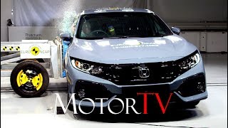 SAFETY : 2017 HONDA CIVIC HATCHBACK CRASH TEST l 5 Star rating