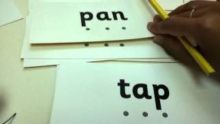 Jolly Phonics s,a,t,i,p,n Blending Tutorial