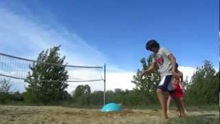 Tricking Ball Fanta e Dave primo giorno di allenamento