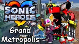 Sonic Heroes - Team Dark - Grand Metropolis