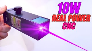 Atomstack P9 CNC - 10W Real Laser Power - Cut 10mm Plywood