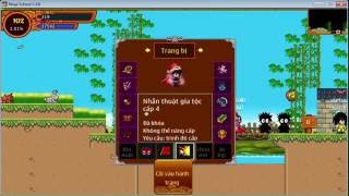 Up max skill 9x phân thân trong 30p - Up xong 1 tỷ 6 yên - ninja school - vvietso1