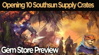 Guild Wars 2 - Opening 10 Southsun Supply Crates