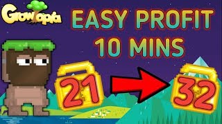 21 WLS TO 32 WLS | Growtopia - Dirt To Chimera Wings #7