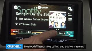 Pioneer AVH-X491BHS Display and Controls Demo | Crutchfield Video