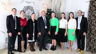 Поздравление семьи Кирнев с Рождеством и Новым 2017 Годом HD new