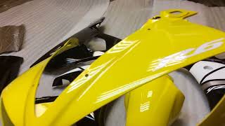YAMAHA R6 2003-2005 Обзор комплекта пластика