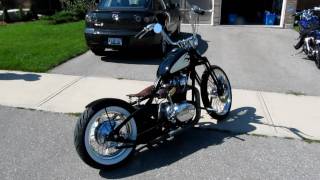 XS650 Bobber Homemade Chop