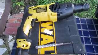 PRUEBA EXTREMA ROTOMARTILLO DEWALT D25013-B3 Y D25501 DEMOLICION Y PERFORACION DE ROCAS.