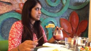 First Ever Video. Eating Lunch in Goa, India.