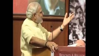 modi speech on  what is good governance