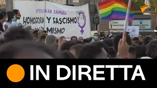 Spagna: protesta in seguito all'uccisione di un omosessuale
