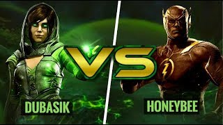 FIGHTING THE ENCHANTRESS OF EUROPE! Dubasik (Enchantress) vs HoneyBee (Flash)
