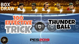 Legend Spanish Clubs box draw _ How to get thunder black ball in Pes 2019 mobile