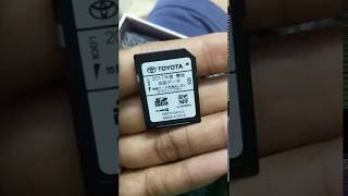 Toyota NSZT W62G 2017 Map SD Update Card unlocked