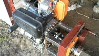 Эластичная муфта для двигателя самодельного минитрактора