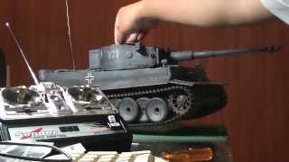 Henglong Tiger I RC Tank - MP3 sound module (engine sound) 3rd video