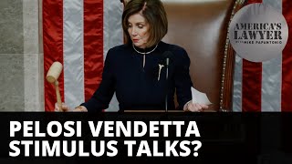 Pelosi Vendetta Stuttering Stimulus Talks?