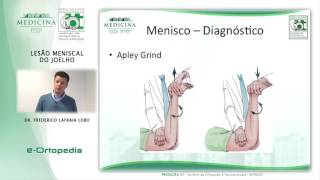 Lesão Meniscal do Joelho - Dr. Frederico Lafraia Lobo