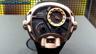 Hublot MP-02 Key of Time King Gold at the Baselworld Watch Show