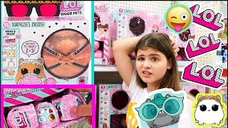 LOL Бигги петс BIGGIE PETS и FASHION CRUSH и LIL SISTERS Распаковка всех LOL SURPRISE!