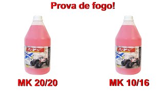 Review - Combustível MK fuel 20/20 e 10/16 - T-rex 700 Nitro