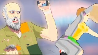 САМАЯ НЕВОЗМОЖНАЯ КАРТА - ПАРЕНЬ НЮХАЕТ ЗАД ОТЦА - ПРОЙДИ ИЛИ НЕ ЖИВИ В HAPPY WHEELS!