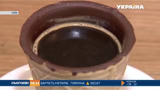 Съедобные шоколадно-вафельный стаканчик и вафельная крышка для кофе