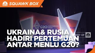 Pertemuan Menlu G20 Dimulai, Ukraina & Rusia Hadir
