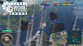Бой на новом авианосце | World Of WarShips