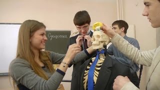 Урок Биологии в 11Б. Нижневартовск. Школа 14