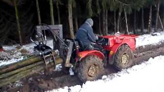 mini grapple skidder - Goldoni Euro 45 sn